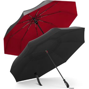 Repel Umbrella Reverse &Travel Bundle - Stay Dry, Stay Prepared, Stay Stylish with These Windproof, Portable Essential
