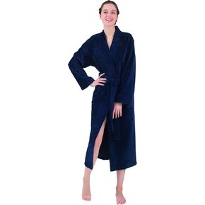 رداء Bagno Milano للسيدات ، القطن التركي الناعم Terry-Fleece Kimono Bathrobe for Woman