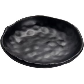 Key Bowl Black Key Dish for Hallways Small Trinket Dish Round Ring Bowl Decorative Jewelry Tray for Entryway Dresser Bathroom Decor