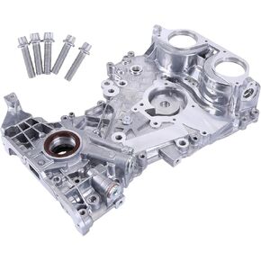 25199424 غطاء توقيت المحرك متوافق مع Cruze Sonic Trax 1.4L 2011-2021 ، لعام 2013-2017 غلاف سلسلة التوقيت الظهور 25195406 55562788 25194353 مضخة زيت سلسلة التوقيت