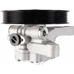 Power Steering Pump with Pulley & Reservoir Fit for 2008-2012 for Honda Accord 2.4L,21-5495