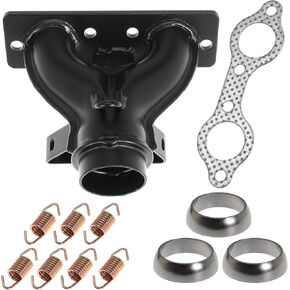 1262138489 Exhaust Manifold wit Exhaust Pipe Donut Gasket Seal Spring Kit for Polaris for Ranger 800 for Polaris for Ranger Crew HD XP 800 4x4 EFI 2010-2014