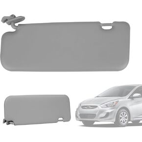 85220-1R000 ظل حماية Sun Visor مع مرآة الماكياج متوافقة مع Hyundai Ascent 1E 2011-2015 (جانب الراكب الأمامي الأيمن)
