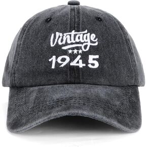 50th 60th 80th Vintage Baseball Cap للرجال - هدية عيد ميلاد أفكار رائعة لأفكار أبي العم Grandad