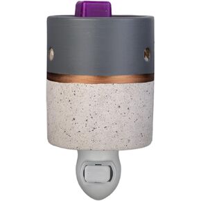 Scentsationals Accent Wax Warmer - Scented Wax Cube Melter - Electric Fragrance Plugin - Wickless Candle Air Freshener & Home Décor Gift (Kiki Charcoal)