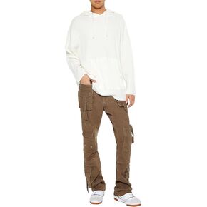 Forever 21 Men's Mid-Rise Utility Cargo Jeans