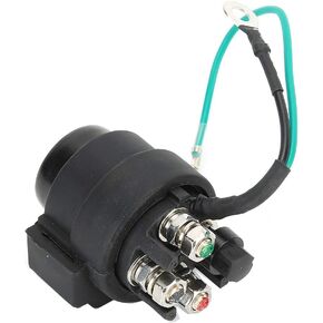 Trim Solenoid Tohatsu,Power Trim Solenoid Switch,4 Stroke Power Trim Tilt Down Relay Fit for P200TLRP 175TXRQ L150TXRR Trim Tilt Relay Trim Relay 999-2004 6e5-8195c-01-00 6e5-8195a-00-00