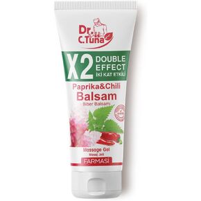 Farmasi Paprika & Chili Balsam 2x تأثير مزدوج - هلام تدليك مهدئ ، 250 مل/8.45 - يخفف من توتر العضلات ويوفر الإحساس بالاحترار - مثالي للاسترخاء والشفاء