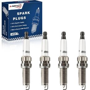 Iridium Platinum Spark Plugs 4 Pack 97506 SILZKBR8D8S Fits for BMW 320i 328i 428i 528i xDrive GT X1 X3 X4 X5 Z4 2012 2013 2014 2015 2016 L4 2.0L