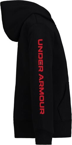 مجموعة هودي UA RIVAL CAMO من Under Armour، مموه باللون الأخضر البحري، 6 in Kuwait