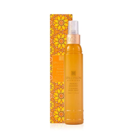 SPA CEYLON Peace Relaxing Body and Pillow Mist | Herbal Skin Care Spray with Lemongrass, Lavender, and Peppermint | Hydrating & Calming | Vegan & Cruelty-Free in Kuwait