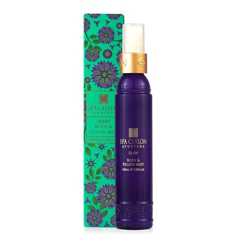 SPA CEYLON Peace Relaxing Body and Pillow Mist | Herbal Skin Care Spray with Lemongrass, Lavender, and Peppermint | Hydrating & Calming | Vegan & Cruelty-Free in Kuwait