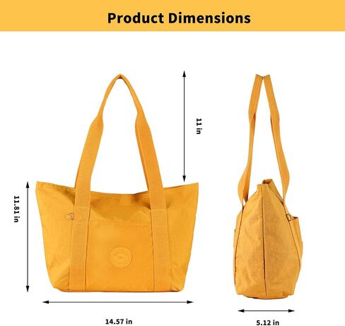 Waterproof Tote Bag for Women Work Travel Shoulder Purse with Zipper Lightweight 15.6 Inch Computer Briefcase Bag in Saudi Arabia