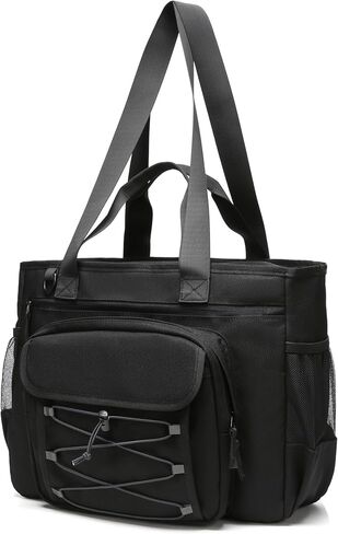 Utility Tote Bag with Zipper and Pockets for Women Large Utility Totes with Laptop Compartment in Saudi Arabia