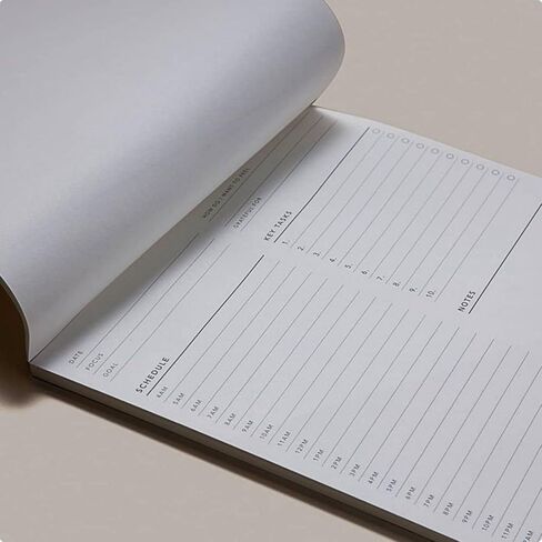 MiGoals Undated Daily Goals Desk Pad - Productivity To Do List Notepad - 50 Pages, B5 in Saudi Arabia