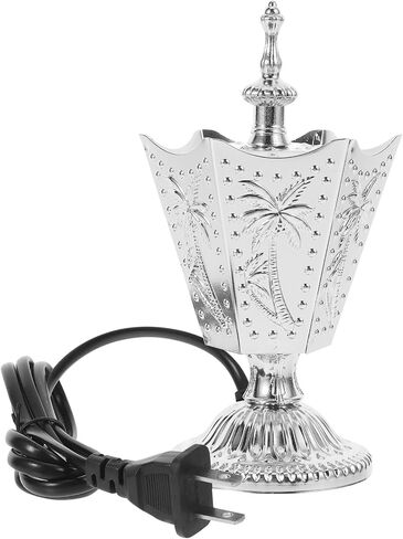 Cabilock Arabian Electric Bisense Burner Vintage Style Decorative Copper Coper for Home Decor 110V in Kuwait
