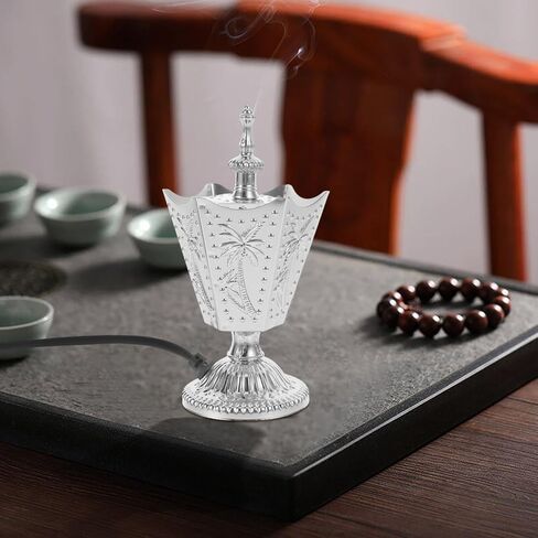 Cabilock Arabian Electric Bisense Burner Vintage Style Decorative Copper Coper for Home Decor 110V in Kuwait