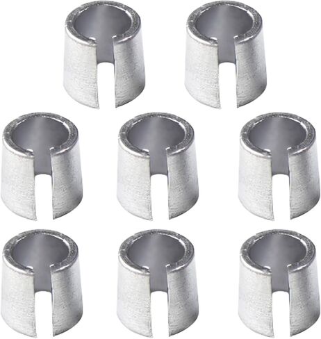 Car Battery Post Shims, Pure Lead Anode Cathode Terminal Converter Adaptor, Positive & Negative Battery Terminal Post Sleeves, Universal Car Accessories for Most Vehicles (2PCS) in Kuwait