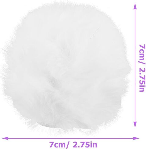 logofun 10pcs tails tails furry rabbit vancy tail tail accessories pluffy tail with pin in Saudi Arabia