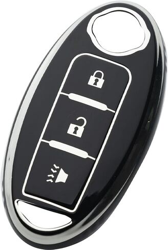Key Fob Cover Fit for Nissan Altima Rogue Sentra Pathfinder Frontier Maxima Titan Armada Versa Smart Key in Kuwait