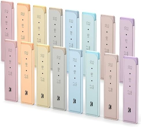 Mr. Pen- 0.7 Millimeter Lead Refills for Mechanical Pencils, HB, 8 Pack, 160 pcs, 0.7 Lead Refills, 0.7 mm Lead Refills, Pencil Lead 0.7 Refill, Lead Pencils Mechanical 0.7, 0.7mm Lead Refills in Saudi Arabia