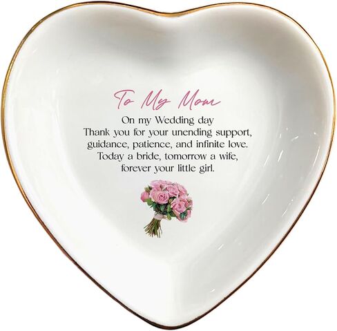 Thank You For Loving My Son Ring Dish Gift-Daughter In Law Gifts From Mother In Law-Ring Trinket Dish Jewelry Tray From Mother-in-law-Memorable Birthday,Wedding,Engagement,Christmas,Thanksgiving in Kuwait
