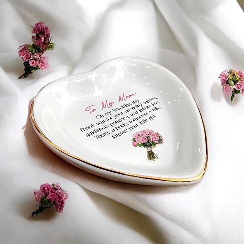 Thank You For Loving My Son Ring Dish Gift-Daughter In Law Gifts From Mother In Law-Ring Trinket Dish Jewelry Tray From Mother-in-law-Memorable Birthday,Wedding,Engagement,Christmas,Thanksgiving in Kuwait