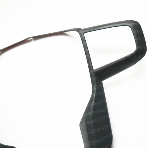 Carbon Fiber Style Interior Steering Wheel Trim Accessories for GMC Yukon XL 2021-2024 / Sierra 1500 2019-2025 / 2500HD 3500HD 2020-2025 (Black Wood Pattern) in Kuwait