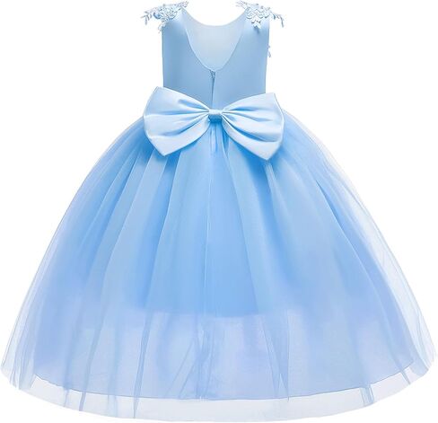 LOLANTA Girls Pageant Dresses Kids Gowns for Girls Ball Gown Dress Flower Girls Dresses for Wedding Occasion Wear in Saudi Arabia