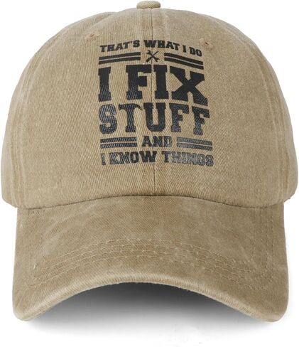 50th 60th 70th 80th Vintage Baseball Cap for Men - Birthday Gift Cool Stuffs Ideas Caps for Dad Uncle Grandad in Kuwait