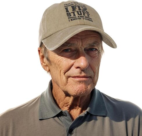 50th 60th 70th 80th Vintage Baseball Cap for Men - Birthday Gift Cool Stuffs Ideas Caps for Dad Uncle Grandad in Kuwait