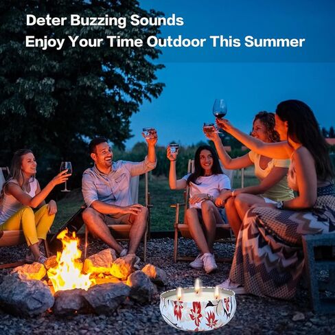 شمعة Citronella في الهواء الطلق ، شموع السترونيلا الكبيرة 3-wick للبناء ، حديقة ، التخييم ، داخلي خارج الزخرفة ، شمع الصويا الطبيعي مع زيت السترونيلا ، 240 ساعة حرق ، 36 أوقية ، 3 عبوات in Kuwait