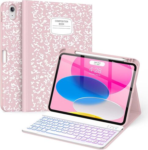 Supveco Keyboard Case for iPad (A16) 11th/10th Generation 11&10.9 Inch in Kuwait