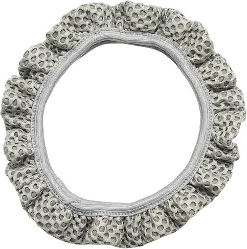 15 Inch Stretch Elastic Steering Wheel Cover Ice Silk Interior Trim Wheel Protector,for Car Truck SUV(Gray) in Saudi Arabia