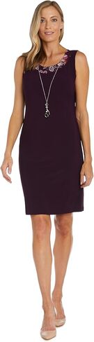 R&M Richards Womens Plus Floral Print Knee-Length Two Piece Dress in Saudi Arabia