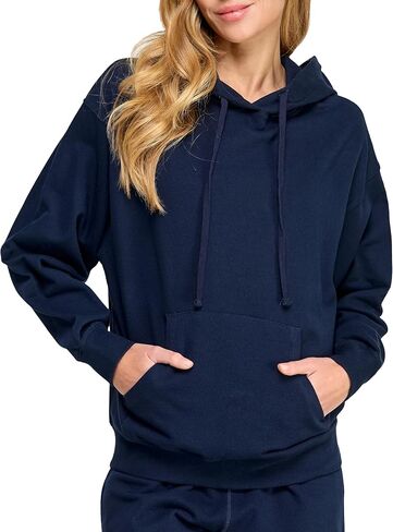 Women's GOTS Certified 100% Organic Cotton Heavyweight Oversized Hoodie Sweatshirt in Kuwait