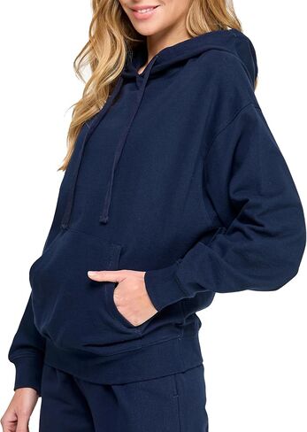 Women's GOTS Certified 100% Organic Cotton Heavyweight Oversized Hoodie Sweatshirt in Kuwait