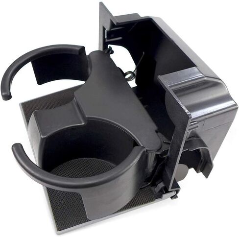 حامل كأس وحدة التحكم في المركز الخلفي يناسب Nissan Frontier Xterra Pathfinder 2005-2019 استبدال OE 96965-ZS00A ، 96965-ZP00C ، 96965-ZP00D- حامل كوب وحدة التحكم في مركز المقعد الخلفي (أسود+ رمادي فاتح) in Kuwait