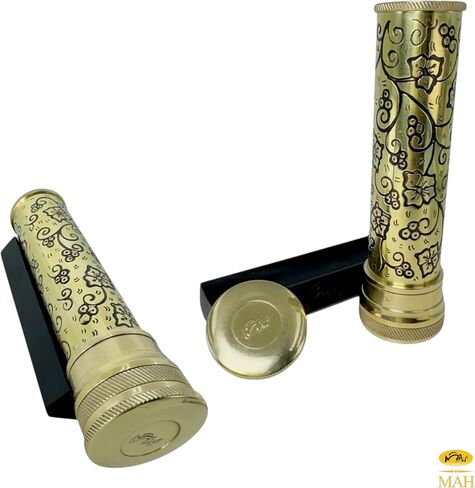 Handmade Brass Kaleidoscope Time Memory to The Next Generation Vintage Collection Magic Kaleidoscope Birthday Gift Educational Gift Sentimental Gift for Kids and Adults Any Age Patterns Will Vary in Saudi Arabia