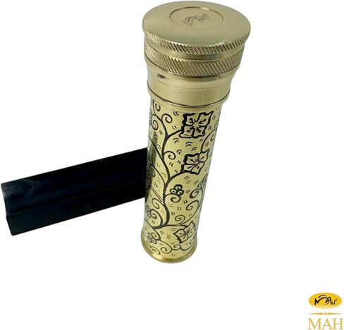 Handmade Brass Kaleidoscope Time Memory to The Next Generation Vintage Collection Magic Kaleidoscope Birthday Gift Educational Gift Sentimental Gift for Kids and Adults Any Age Patterns Will Vary in Saudi Arabia