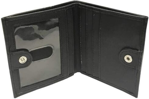 Harley-Davidson Women's Free Spirit Bi-Fold Leather Wallet W/RFID-Black in Saudi Arabia