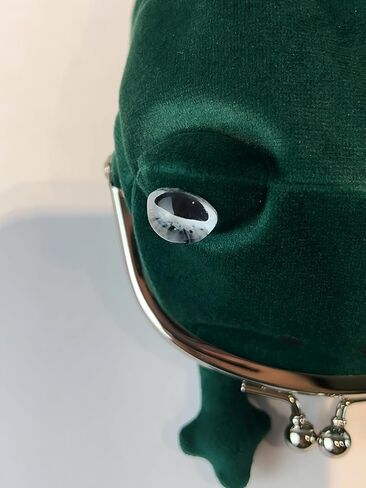 محفظة الضفدع ، هدية أنيمي ، محفظة لطيفة وأنيقة ، محفظة ، محفظة مخملية هولندية ، للأطفال والكبار (الفم الأحمر) in Saudi Arabia