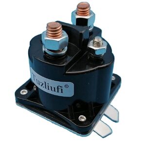 Starter Solenoid Relay Switch Compatible with APL3020 262939 263061 260270 K17757 15-282 15-408 15-522 SAZ4201BJ SAZ4201BJ2 SAZ-4201FY 4421620 75089822 75089831 12V 3 Terminals Z422