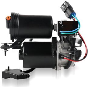 JDMON Air Ride Suspension Compressor Pump Replacement for Lincoln Town Car 1990-2011, Ford Crown Victoria Mercury Grand Marquis 1992-2011, Replacement for F1VY5319A F6AZ5319AA F8VZ5319AA 8W1Z5319A