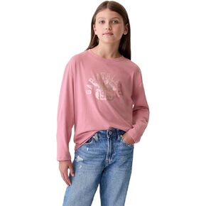 Gap Girls 'Girls Long Sleeve Logo T-Shirt T-Shirt