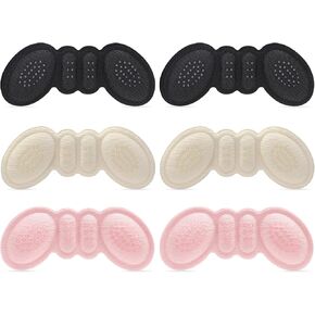 Heel Pads for Shoes That are Too Big, Heel Inserts Liners for Women Men Loose Shoes, Heel Cushions for Pain Relief Reducing Blisters Rubbing (3 Pairs)