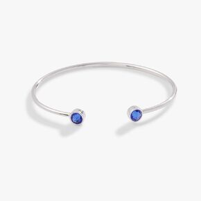 Alex and Ani Flex Cuff Bracelet, Sapphire