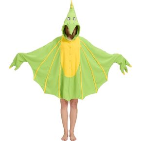 Pterosaur Costume Pterosaur Hooded Halloween Costumes Party Cape Cosplay Adult