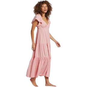 Billabong Last Light Dress - فستان رفرفة مريح للسيدات