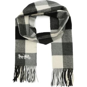 Coach womens Multicolored Check Muffler